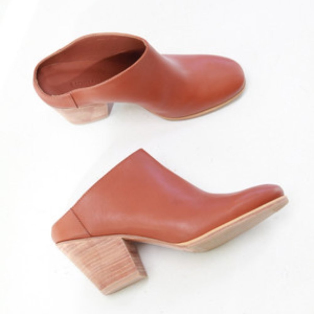 Rachel Comey Mars Mule size 8.5 in whiskey
